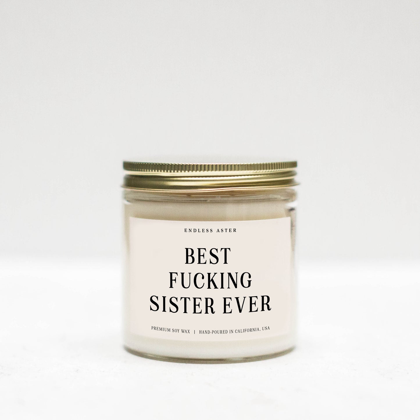 Best Fucking Sister Ever Candle