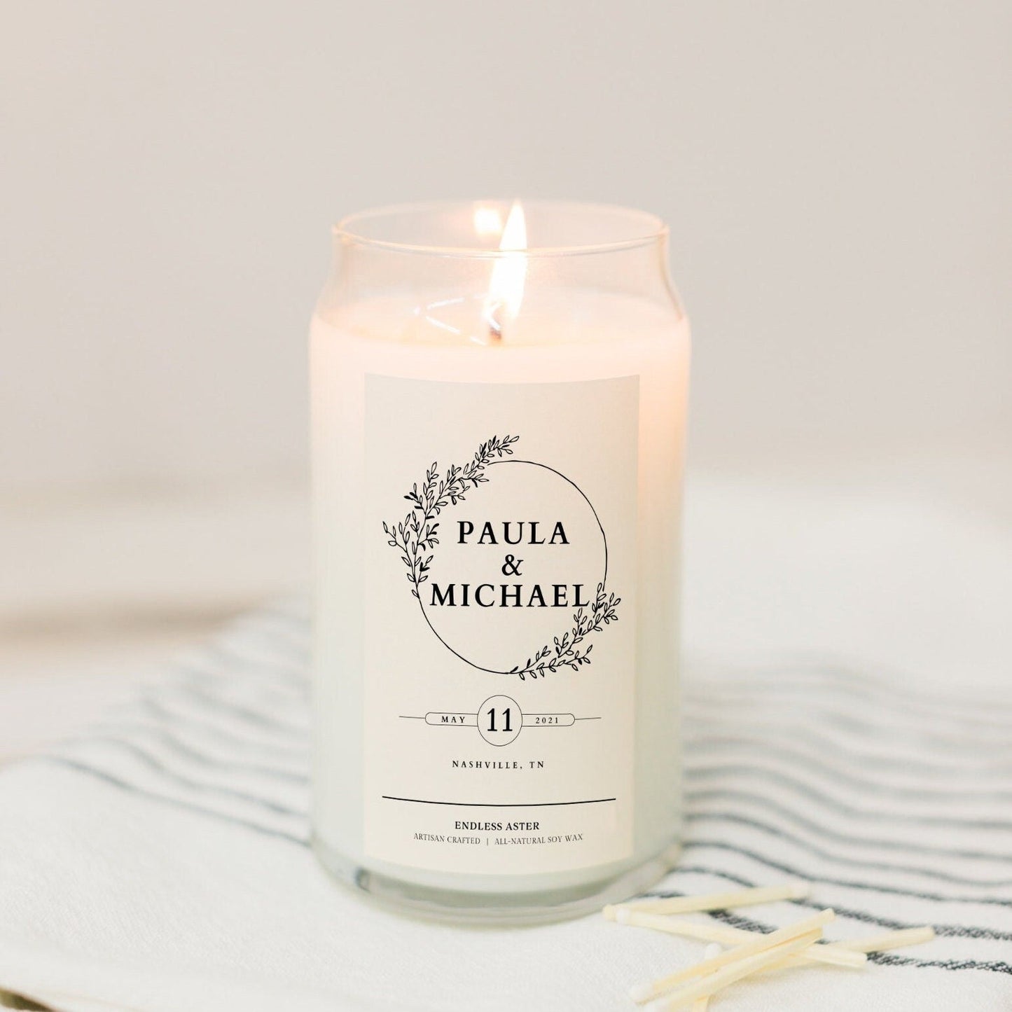 The Engagement Candle