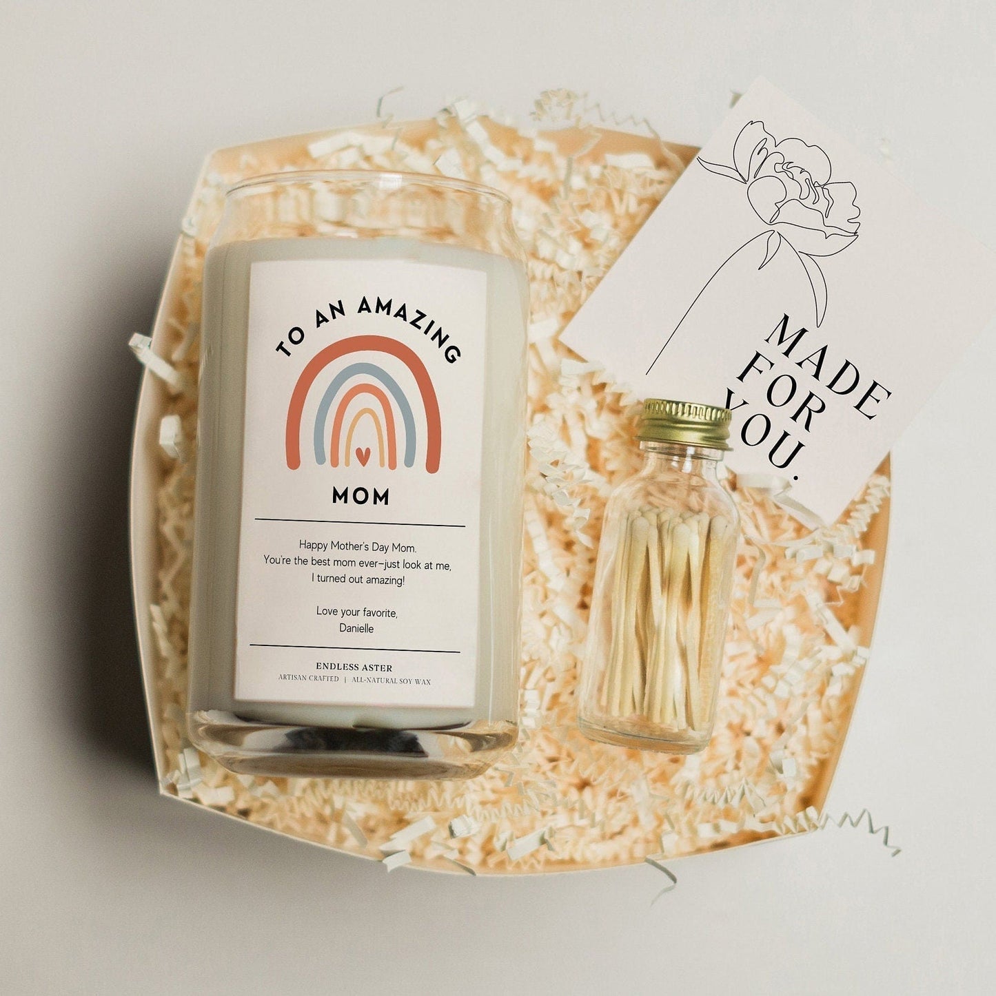 To An Amazing Mom Candle