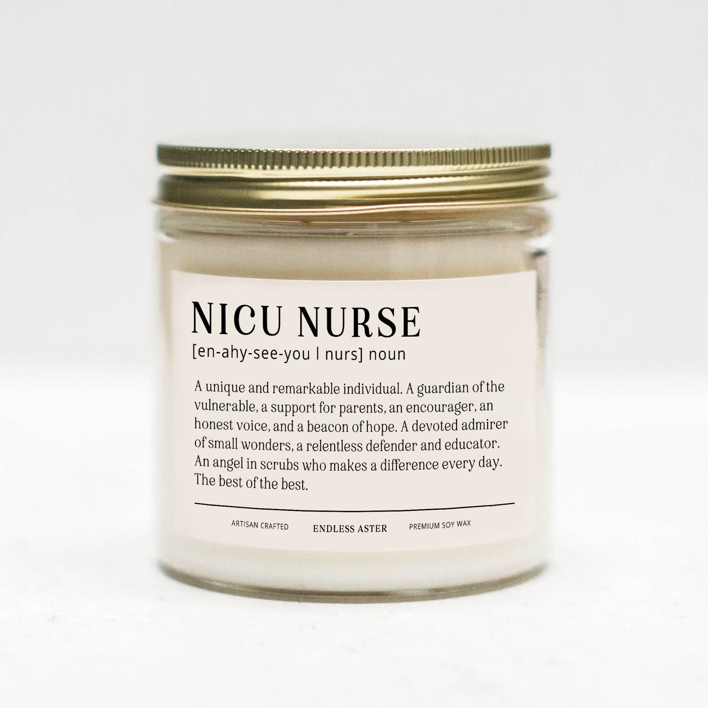 NICU Nurse Candle